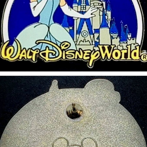 Rare Cinderella Disney collectible pin new, blue turquoise