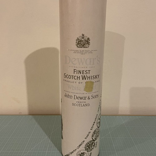 Dewar’s Whisky Collectible Box used, vintage packaging
