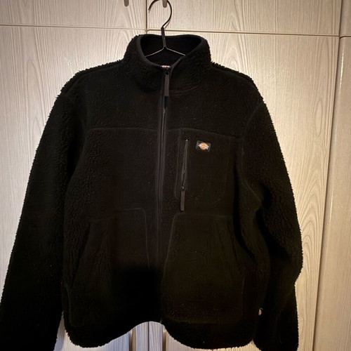 Dickies black sherpa jacket size M like new