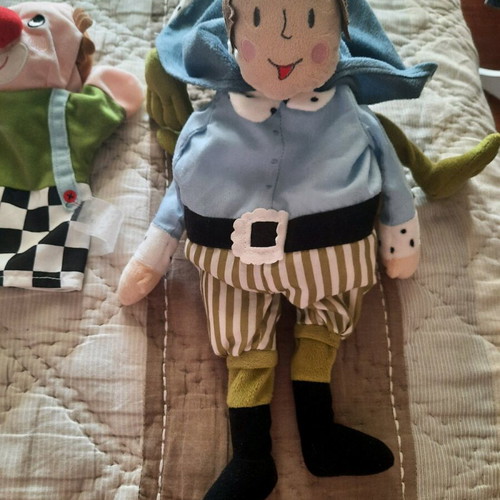 Hand puppets for puppet theater like new, set of 3 pieces
