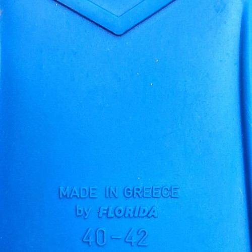 Speedy swim fins No 40-42, blue