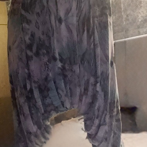 Patiala pants custom made, like new, gray multicolor