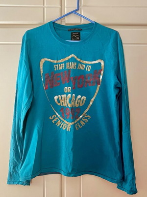 Μπλούζα Staff μεταχειρισμένη, μπλε, μέγεθος Medium