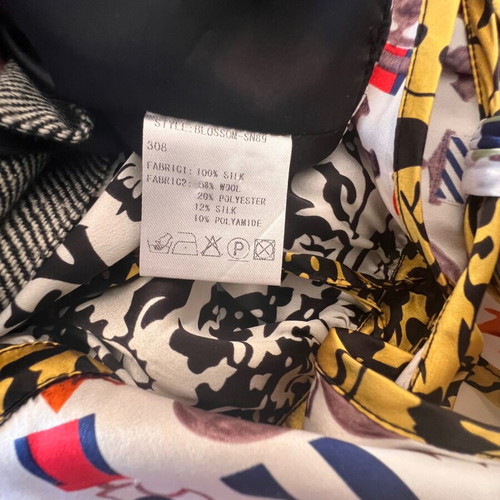 S'NOB silk dress like new, multicolor, size M