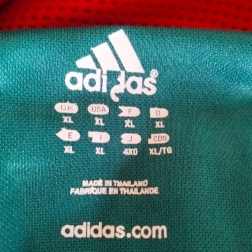 Dida AC Milan Adidas Jersey new with tags, size XL