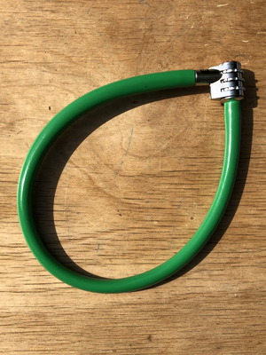 Vintage Bicycle Lock Green Color with Code 278 New