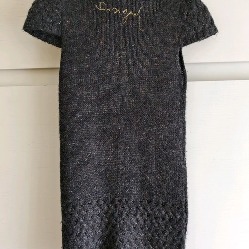 Desigual women's knitted dress like new with embroidered details