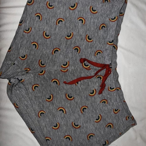 Tabitha Webb gray pajamas used, size small