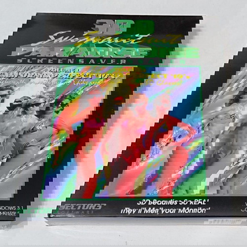 PC - 3D Swimsuit Paradise Screensaver Collection I,II,III (Big Box, Sealed) *Sector3*