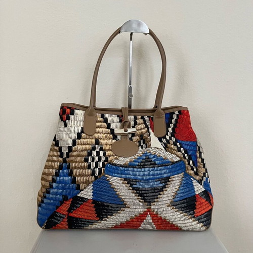 Longchamp Roseau collectible shoulder bag multicolor new