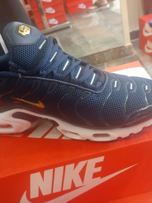 Nike Tn sneakers new in box, white and blue