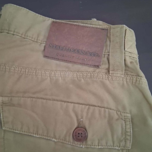 Pants with Buttons Size 31 Used, Brown