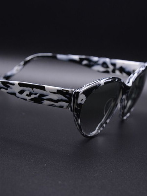 Robert La Roche Mod 277 sunglasses, black and white, vintage 80s