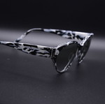 Robert La Roche Mod 277 Sunglasses New Black and White 80s Vintage