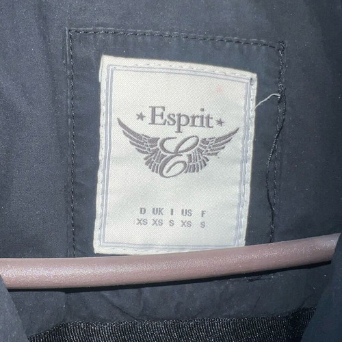 Men's jacket used, size S, black
