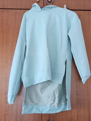 Trendyol Athletic Hoodie like new, green, size S