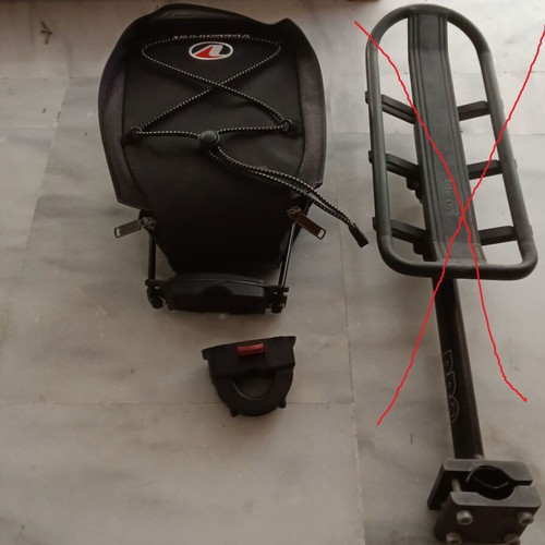 Bicycle handlebar bag like new, detachable