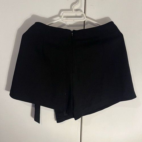 Shein women's fabric skort like new, black, size M