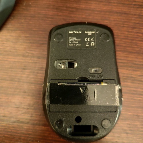 Serioux Rainbow 400 wireless mouse used, optical