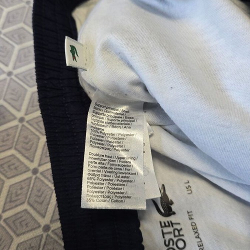 Lacoste Sport Track Pants like new, size L, blue