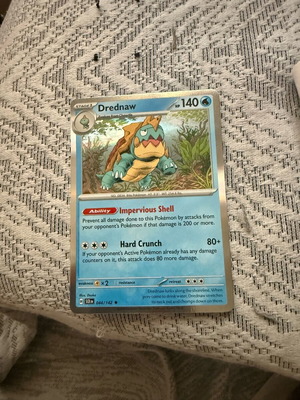 Pokemon Drednaw card new, rare