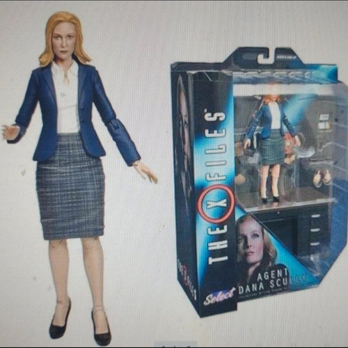 X-Files Dana Scully 6' Figure with Desk and Accessories new