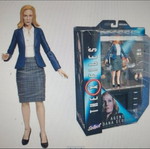 X-Files Dana Scully 6' Figure with Desk and Accessories new