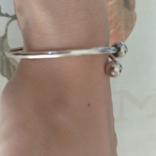 925 silver hinged bracelet