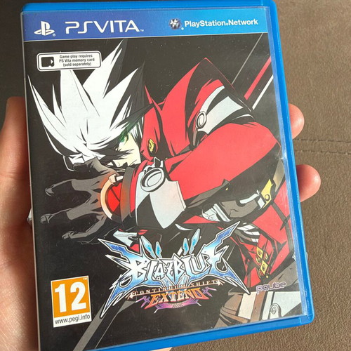 BlazBlue Continuum Shift Extend PS Vita like new