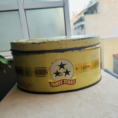 Vintage Metal Tarama Box Three Stars 3.5kg used