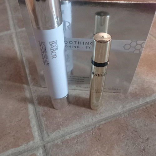 Babor anti-aging eye creams used with Skin Smoothing Set