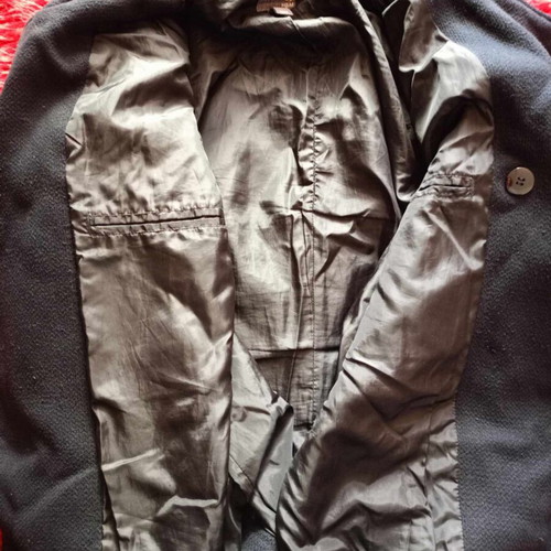 H&M Regular Fit Jacket mixed wool like new black