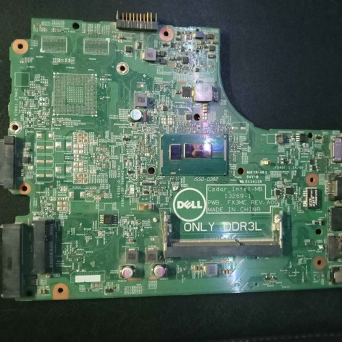 Dell Inspiron 15 3542 motherboard used, untested without warranty