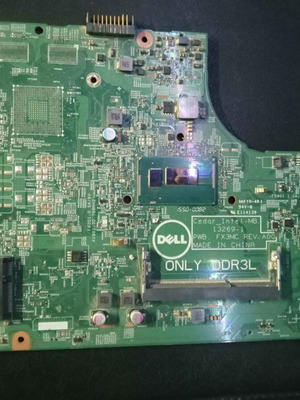 Dell Inspiron 15 3542 motherboard used, untested without warranty