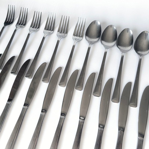 Cutlery set 48 pieces stainless steel used