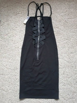 Midi dress new, size S/M, black