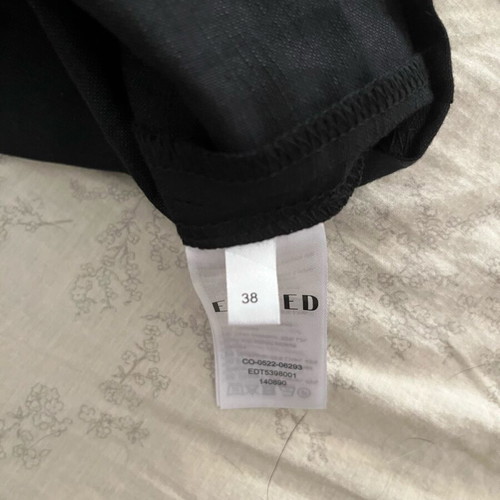 Edited mini skirt black new, size M 38