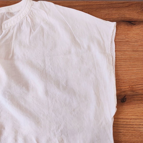 H&M white airy blouse, size L