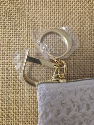 Dior pouch white new