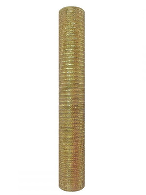 Δίχτυ περιτυλίγματος χρυσό καινούργιο 3m x 50cm