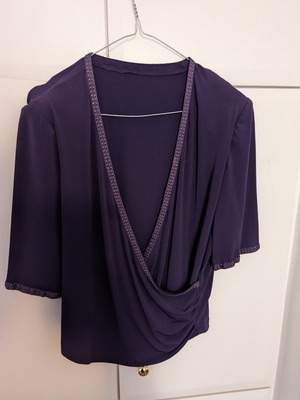 Women's blouse purple size Large