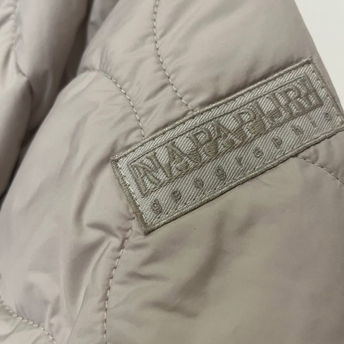 Napapijri transitional jacket like new, beige, size XL