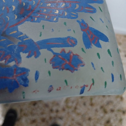 Coasters with artist's design and signature like new