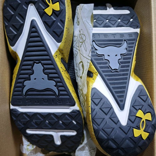 Under Armour X Project Rock Black Adam Edition Shoes New Size 43