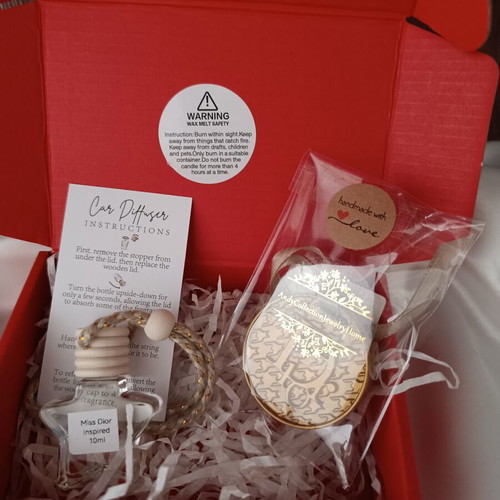 Luxury Gift Set Inspired Designer Aromatic Tablet and Car Diffuser
