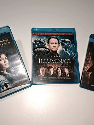 The Ronert Langdon Trilogy Blu-Ray like new with Greek and English subtitles