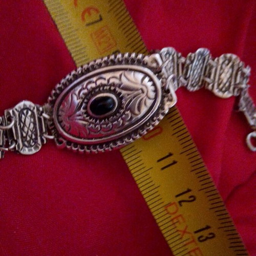 Silver bracelet 925 like new, 18 cm length, 18 grams