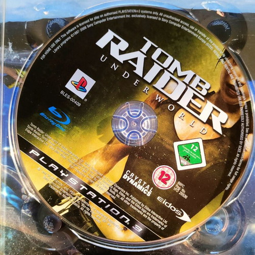 PS3 Tomb Raider Underworld Limited Edition Book like new