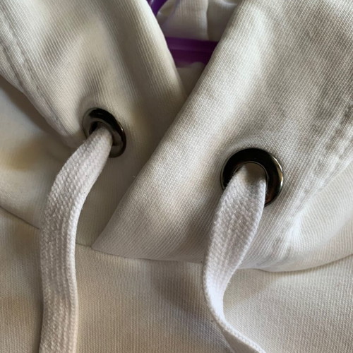 Hoodie like new, white-beige, size S-M