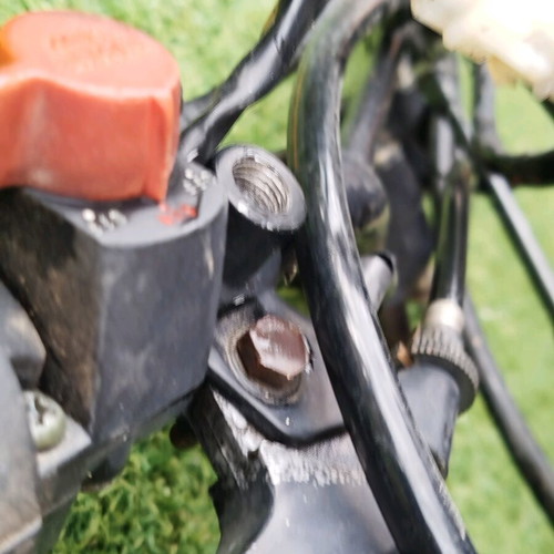 Complete handlebar from enduro Honda XL 200R used